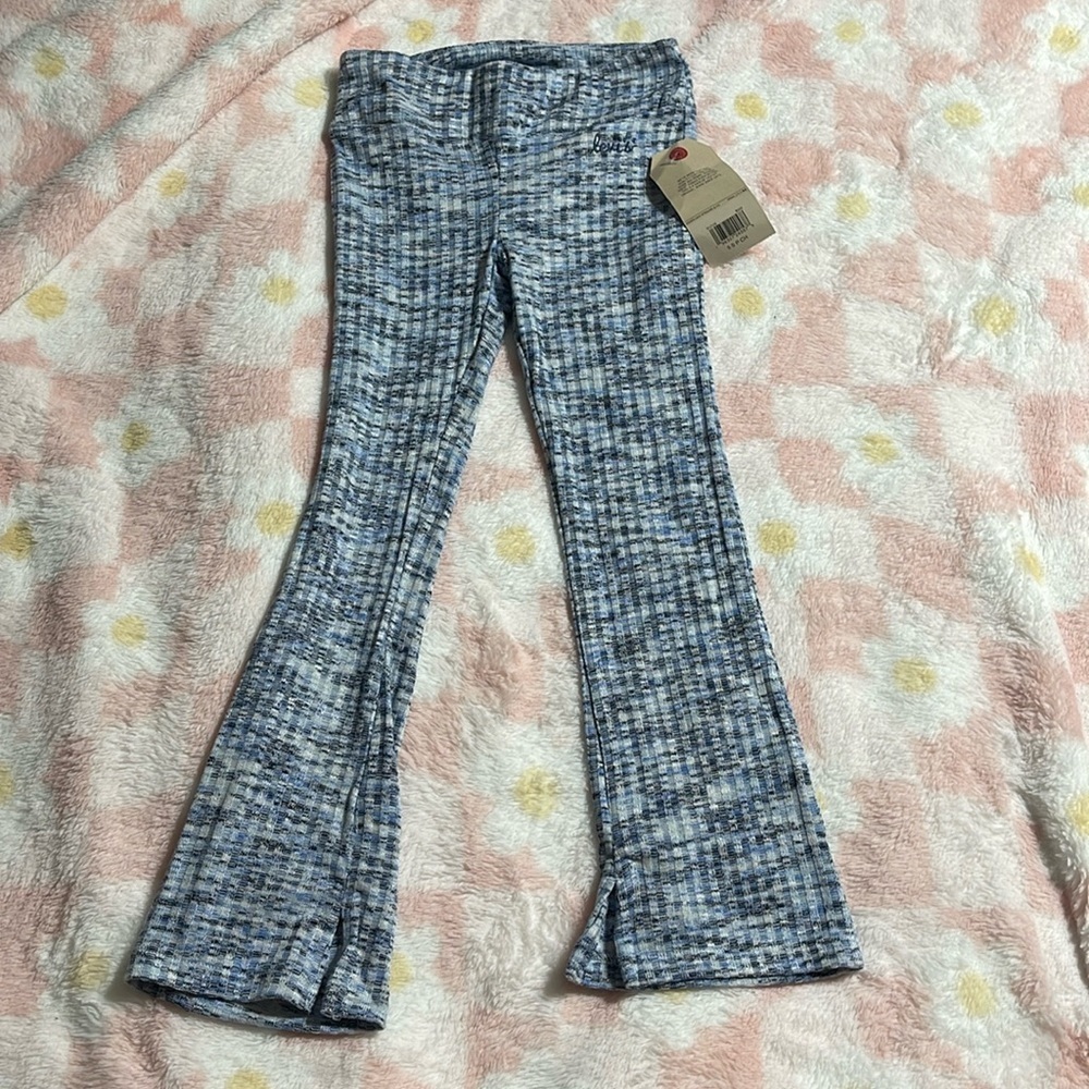 NWT kid’s knit flare pants 5 small